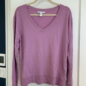 Athleta V Neck lightweight sweatshirt